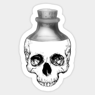 Poison Skull Sticker